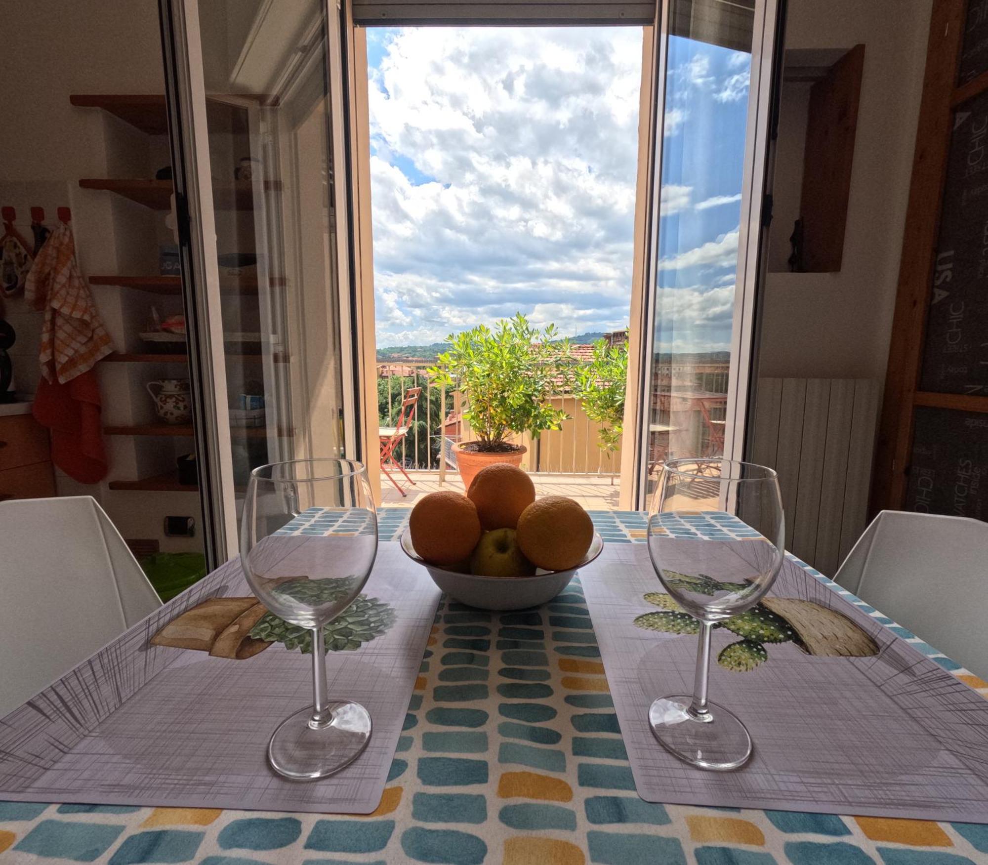 Bellavista Panoramic Terrace Appartamento Con Terrazza Zona Sant Orsola Bologna Kültér fotó